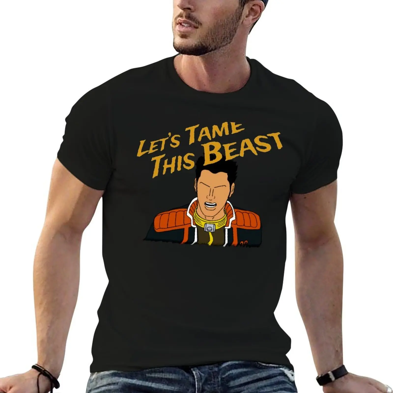 

Rekkas - Let's Tame this Beast T-Shirt man t shirt designer t shirts for man slim fit T-Shirt