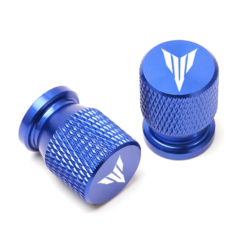 2 Pcs Tire valve caps For YAMAHA MT09 MT07 MT10 MT03 MT 09 07 03 10 MT-09 MT-07 MT-10 TRACER 900 700 GT FZ09 XSR700 XSR900