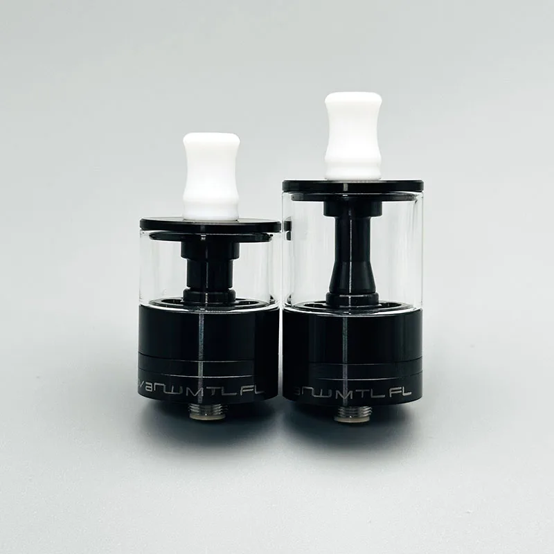 vape Dvarw MTL FL 24 rta خزان البخاخة 24 مللي متر 3.5 مللي/6 مللي ملف واحد خزان تدفق الهواء قابلة لإعادة البناء Vape المرذاذ مع 11 قطعة AFC إدراج #5