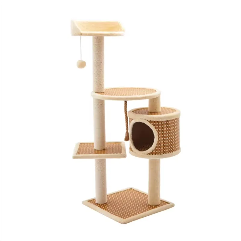 Cat Rack High Quality Cat Tree Game Furniture Scratch Cat Climbing Tree