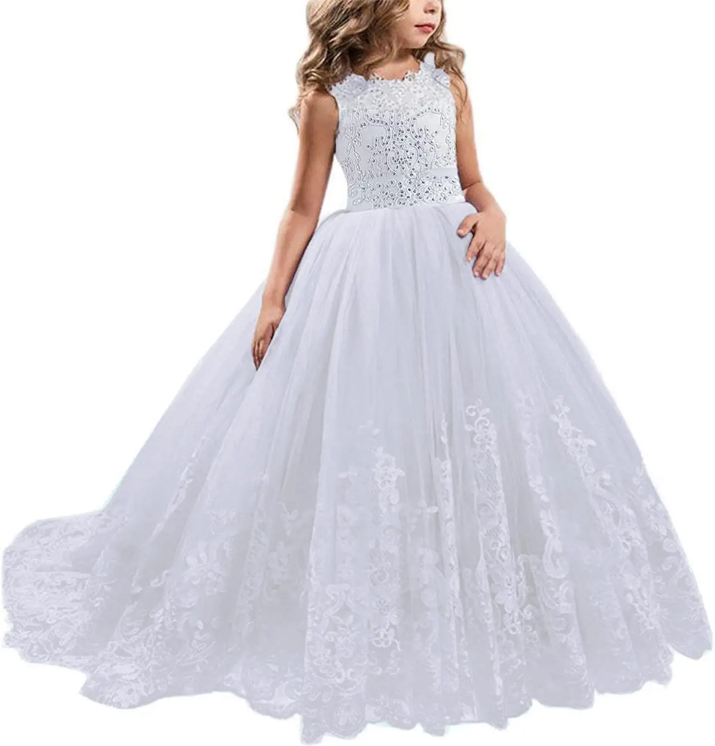 Menina princesa violeta beleza pageant vestido infantil tule vestido de formatura, vestido de baile de aniversário, flor de casamento roupa infantil