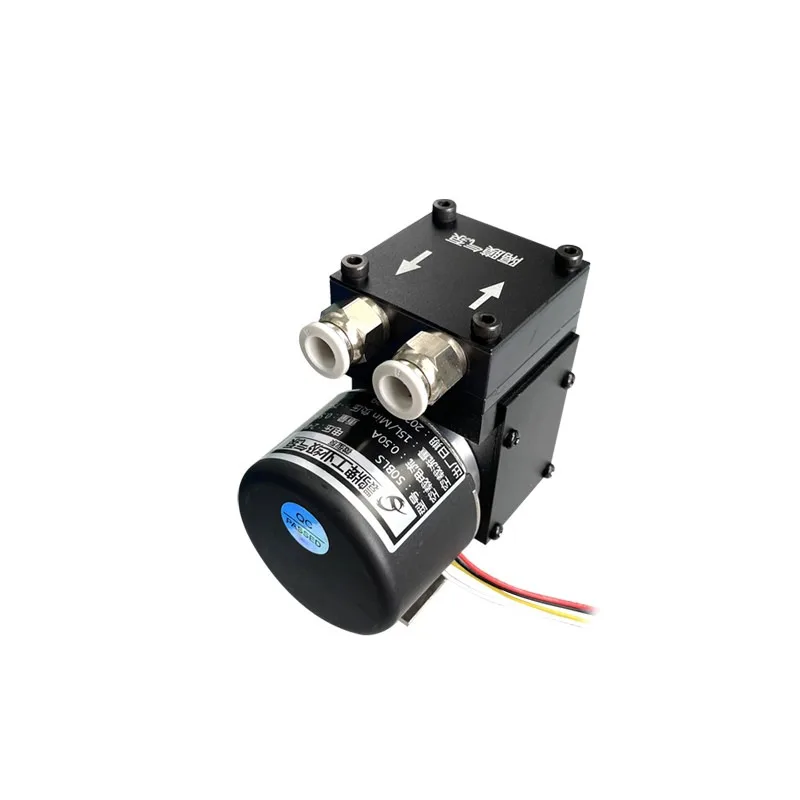 Miniature Diaphragm Vacuum Pump VOC Gas Analysis Suction Pump 220V Flue Gas Sampling Pump
