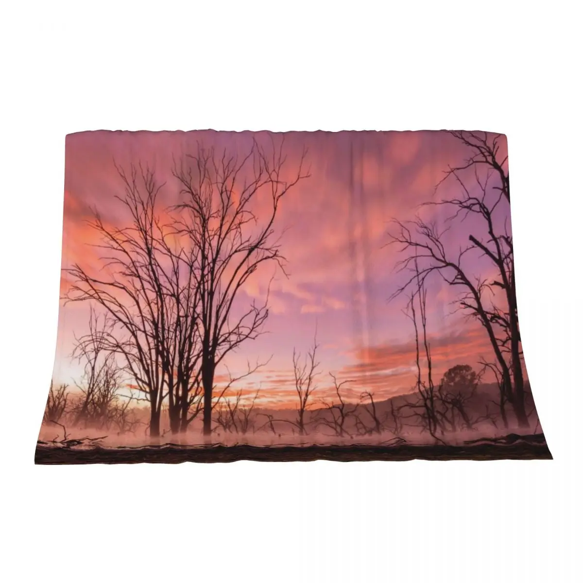 

Morning Break Throw Blanket halloween Sleeping Bag wednesday Moving Blankets