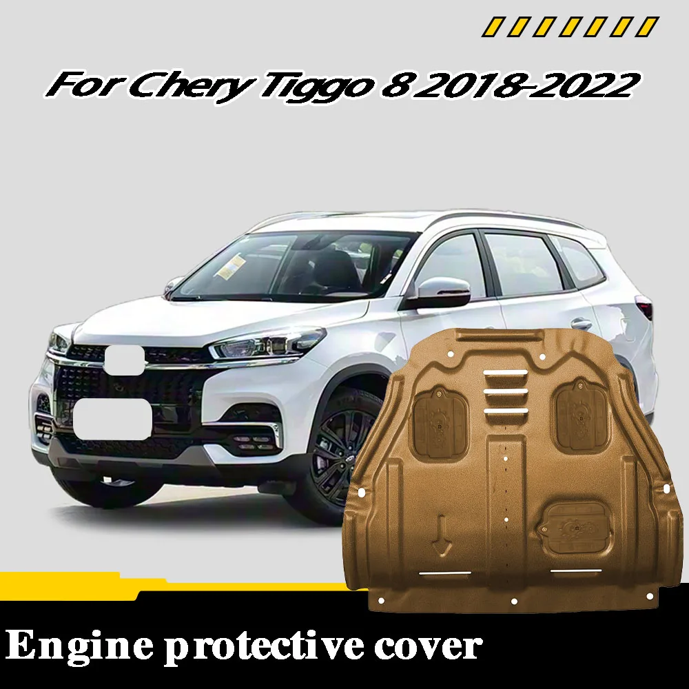 

Under Engine Guard Plate For Chery Tiggo 8 2018-2022 1.5T Mud Fender Cover mudguard protector Front Underbody Shield