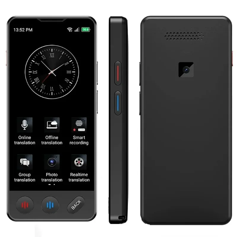 مترجم F13 ذكي AI ChatGPT مساعد صوتي ترجمة دقيقة يدعم 140 لغة تسجيل الصور دون اتصال بالإنترنت