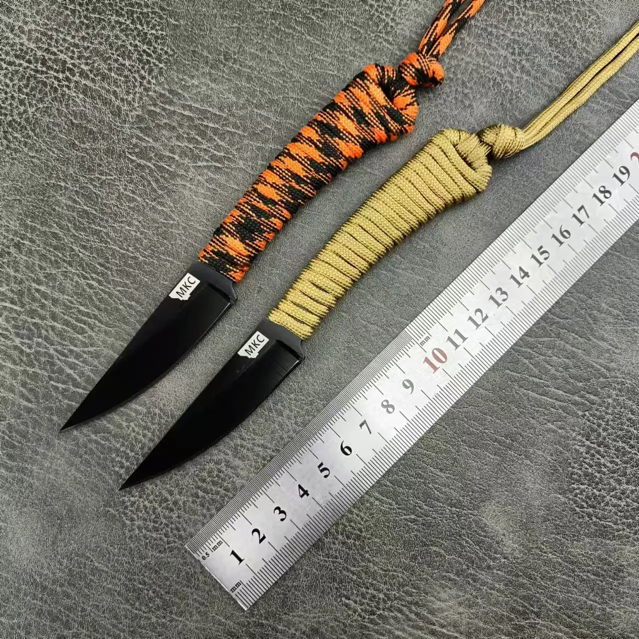 

NEW MKC 440C Blade Small Pocket Fixed Blade Knife with Sheath Ultra-sharp Hunting Camping Jungle Survival Tools Gifts for Men