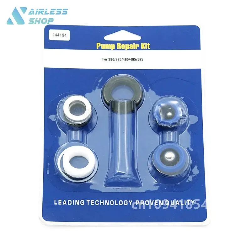 Airless Sprayer Packing Kit 244194 248212 248213 249123 Repair Kit Airless 395 695 1095 7900 Piston Pack Kit Maintance Pump Part