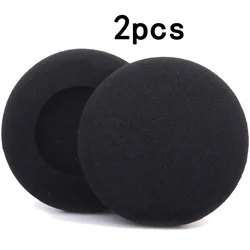 1 Pair Ear Pads Sponge Cover Foam Cushions For Headphones Headsets Earpads 3CM 4CM 4.5CM 5CM 6CM