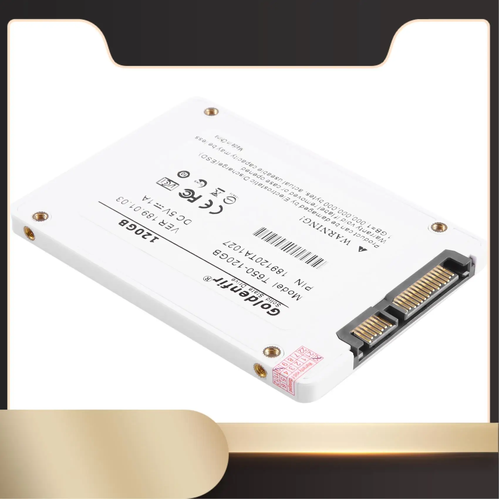 Goldenfir SSD 120 ГБ SSD 2.5 Жесткий диск Твердотельные диски 2,5-дюймовый внутренний SSD-N33R