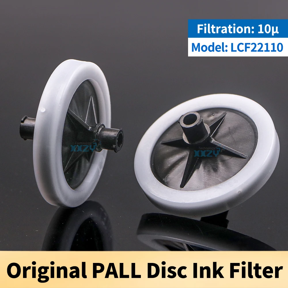 PALL 10um Disc Filter for Flora Docan HandTop Eco Solvent UV Flatbed Printer LCF-22110 Round Ink Filter 45mm
