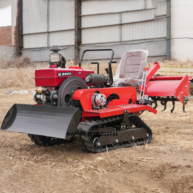 Rotary Tiller Engine Multifunctional Rotary Tiller Dual Use Rotary Tiller for Water and Drought for Sale