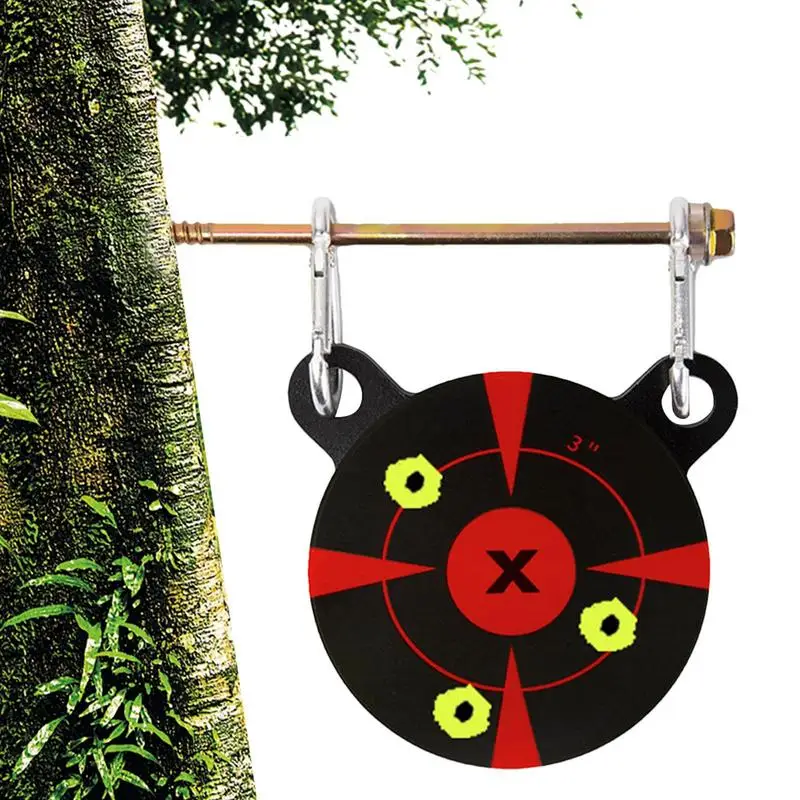 Bersagli sparatutto in lega Anti colpo inserito testa di Panda albero bersaglio spesso bersaglio portatile con testa di Panda bersaglio Anti colpo