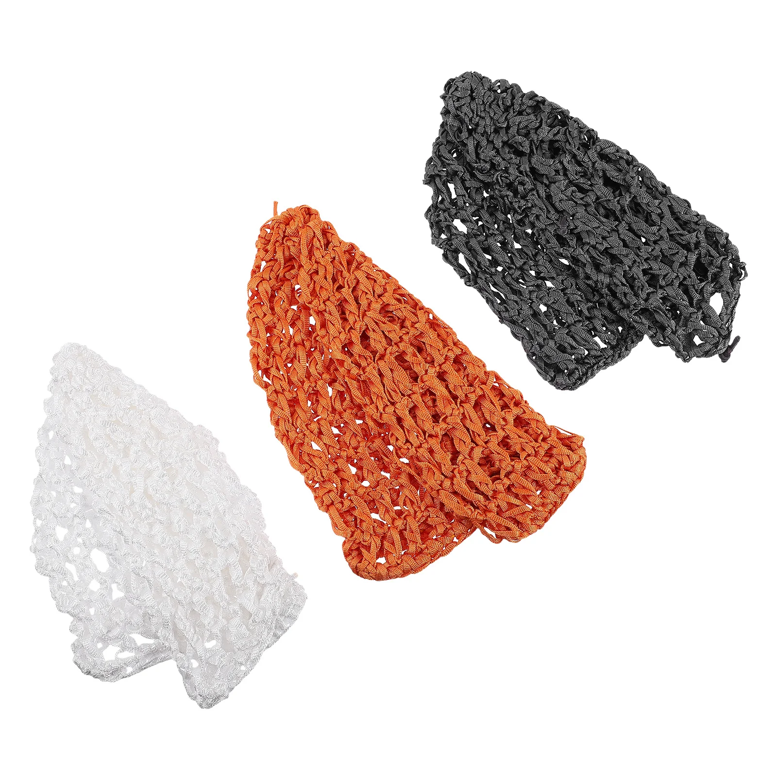 

3Pcs Hair Care Sleeping Nets Mesh Crochet Hat Women Long Braid Curly Hair Caps Breathable Comfortable Summer Mesh Sleeping Hat