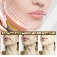 Brosse de contour lymphatique pour le visage, conçue de manière ergonomique pour s'adapter au masseur de drainage sculptant pour le visage et la peau avec précision 4