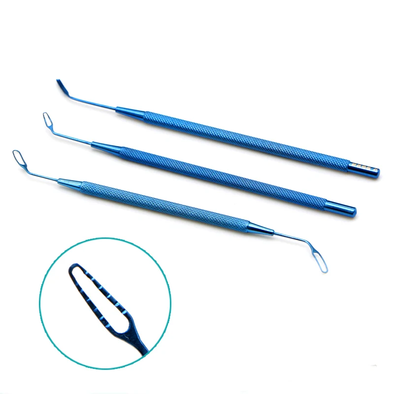 Ophthalmic microscopic instrument kernel crusher knife crystal kernel crusher pad single head double head solid hollow left righ