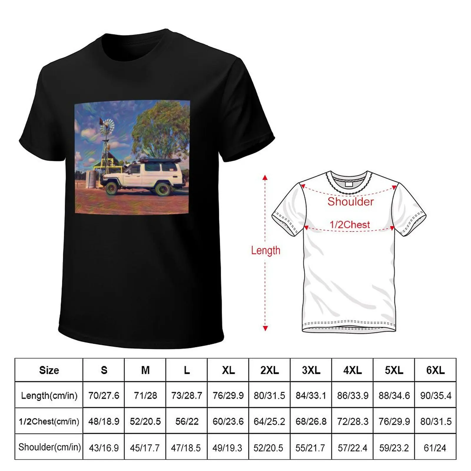 Troopie_Windmill T-Shirt Functional Casual Short Sleeve Tee