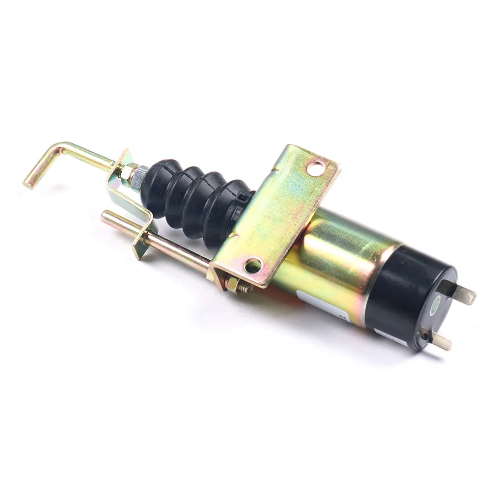 2 Year Warranty! Top Quality 12V Fuel Shut Off Solenoid Replace For Lister Petter Solenoid 366-07197 SA-3405-T