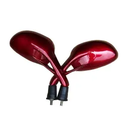 8mm Universal Motorcycle Side Mirrors for Kymco Honda Suzuki GY6125 WH125 WH100 DIO50 GY650 CH125 Scooter E-Bike RearView Mirror