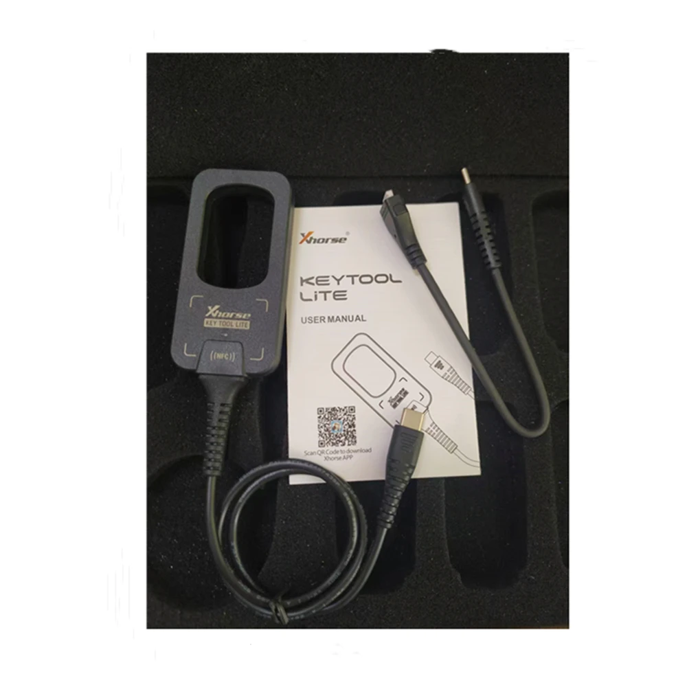 Global Version Xhorse VVDI BEE Key Tool chip 4d 4c kd4d chip  Lite Frequency Detection Transponder Clone Work on Android Phone