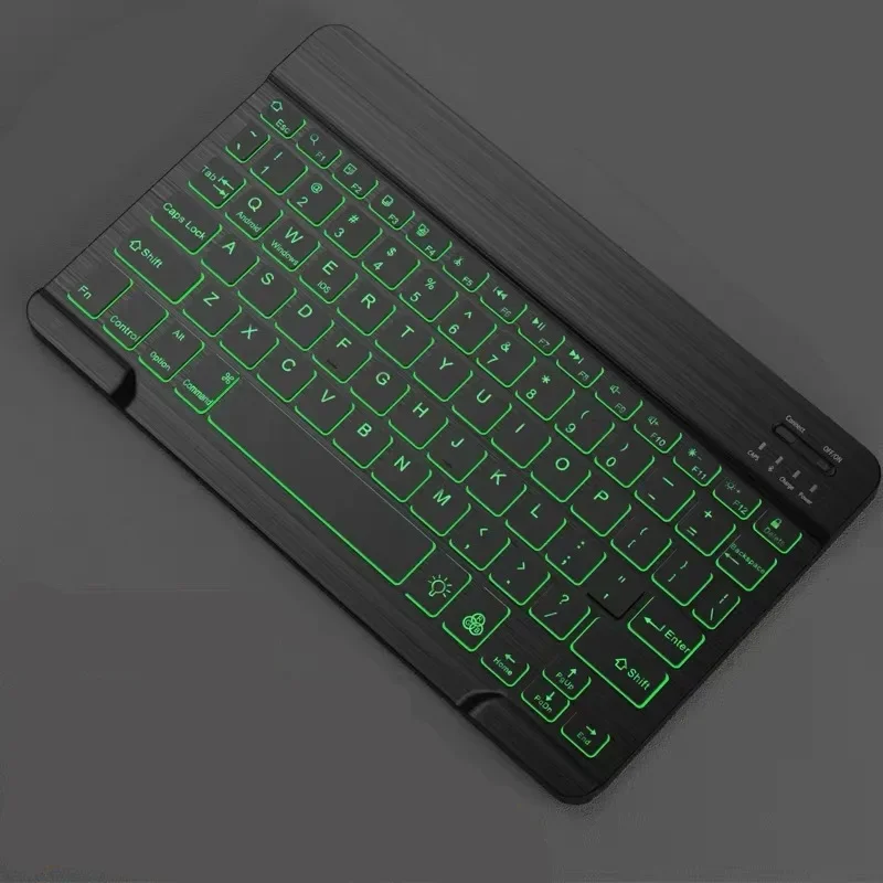 

Bluetooth Keyboard Ultra-thin Mini Light-emitting Keyboard Mobile Tablet for IPad / Laptop Wireless Backlight Keyboard