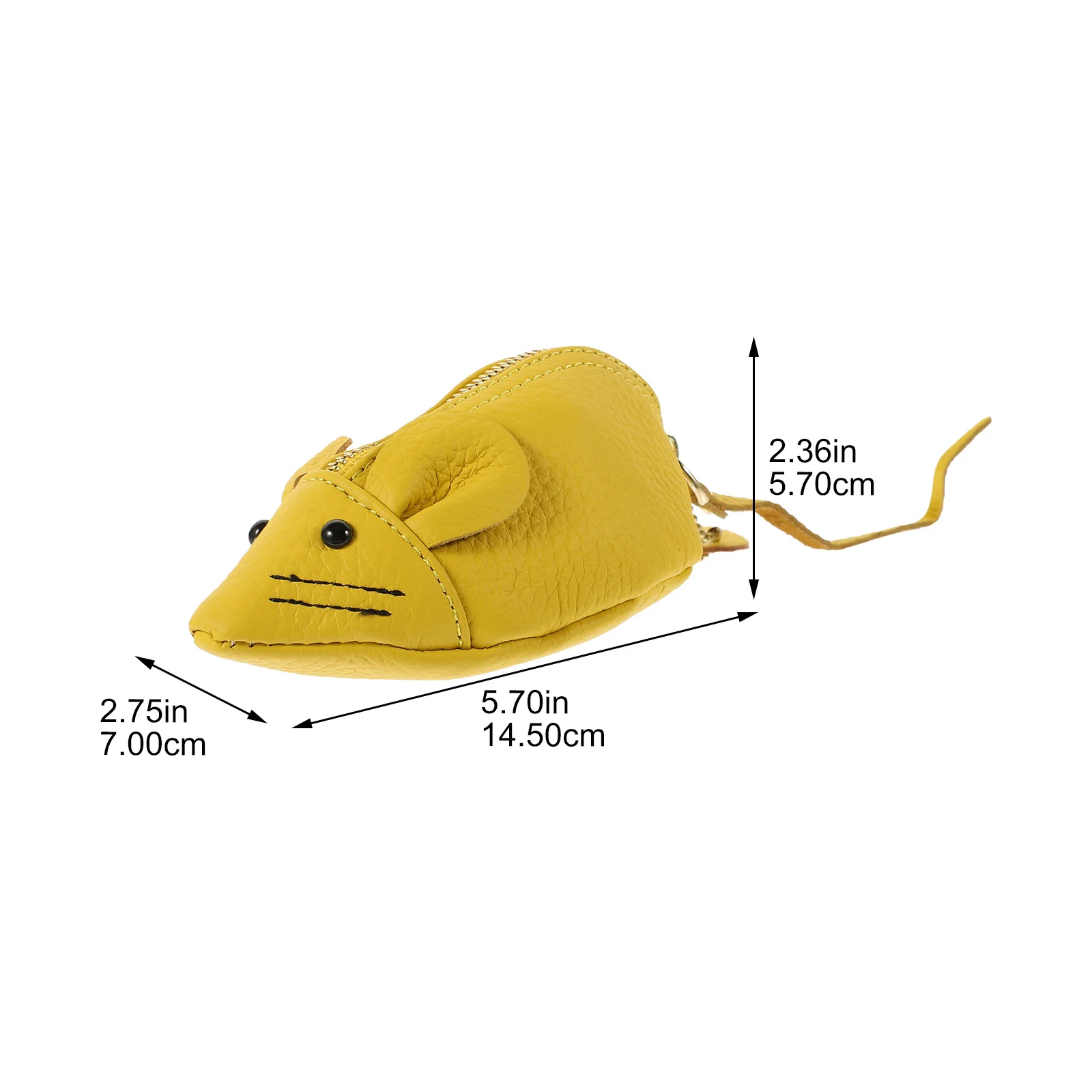 Cute Mouse Coin Purse Small Change Purse Perfect Gift for Portable Zipper Wallet Card Holder Lovely Mouse Wallet