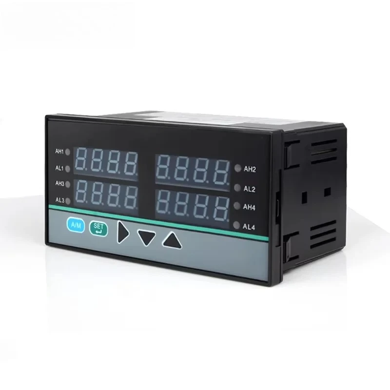 Intelligent Four-Circuit Display Instrument Universal Smart Temperature Control ABS Material OEM Customizable