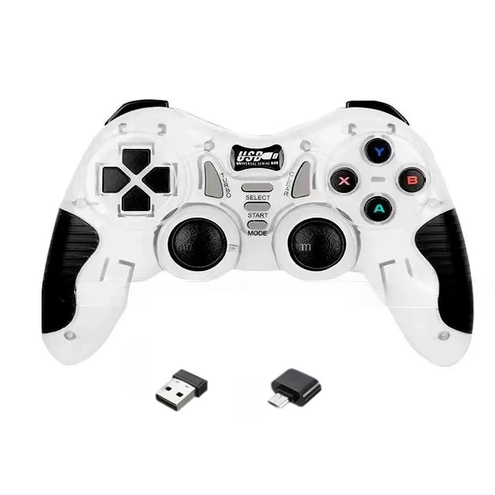 

Black/Red/White Controller for Super Console X Pro /TV Box/Android Phone 2.4GHz Wireless Joystick Game Controller for PS3