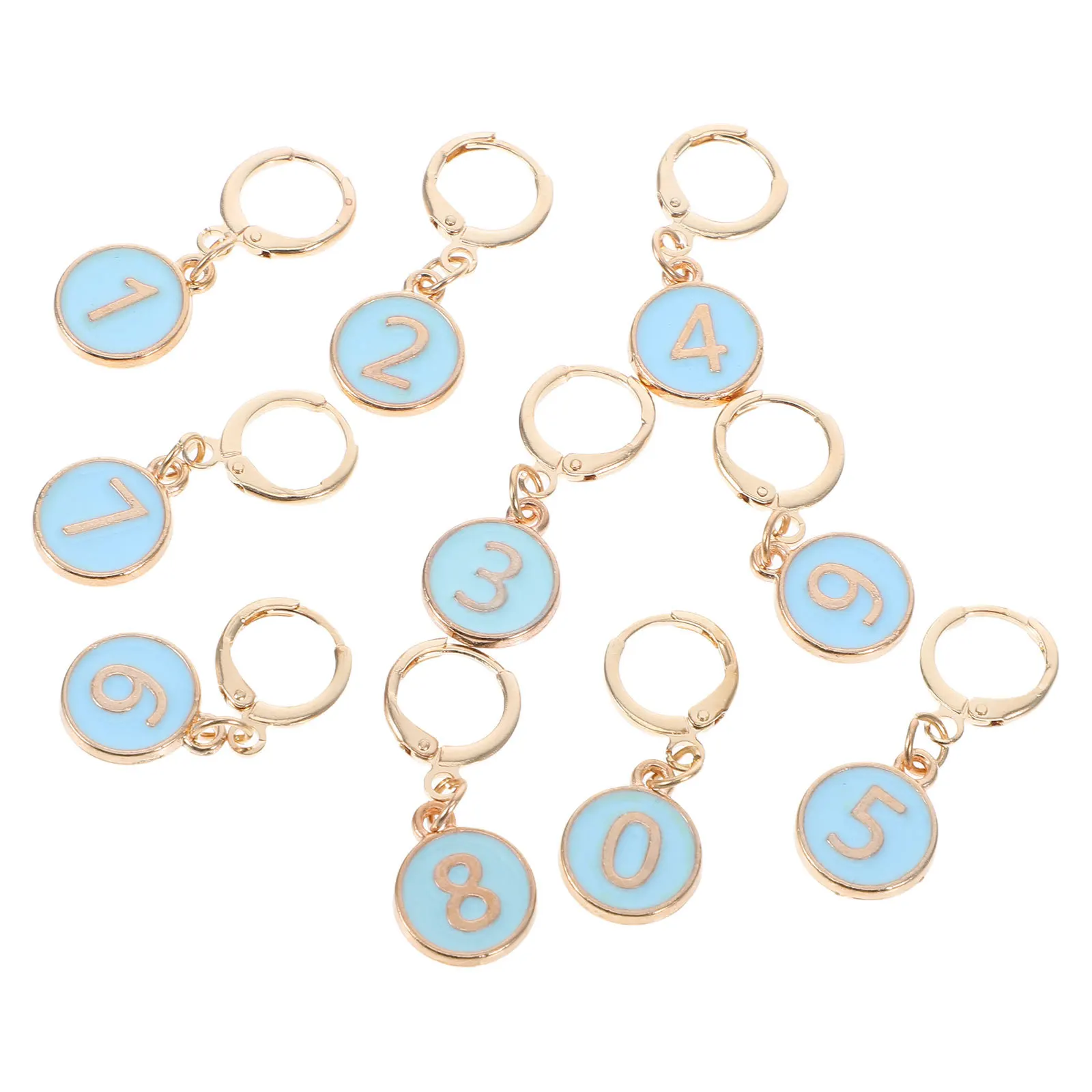 

Circular Metal Stitch Markers Alloy Holder Rings Crochet Knitting Counters Circle