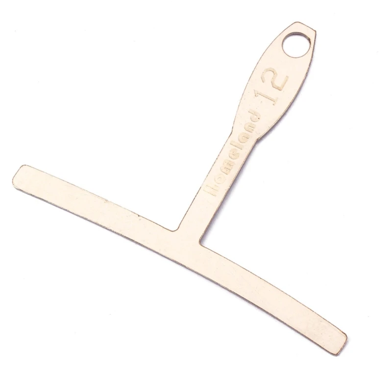 

Professional Guitar Measuring Tool T Shaped Guitar Ruler Replacement Enduring