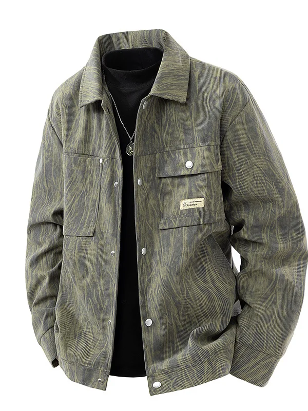 

Мужская рабочая куртка с воротником-стойкой, ветрозащитная, тонкая, из полиэстера, с длинными рукавами, укороченная, модная, повседневная, осенняя верхняя одежда