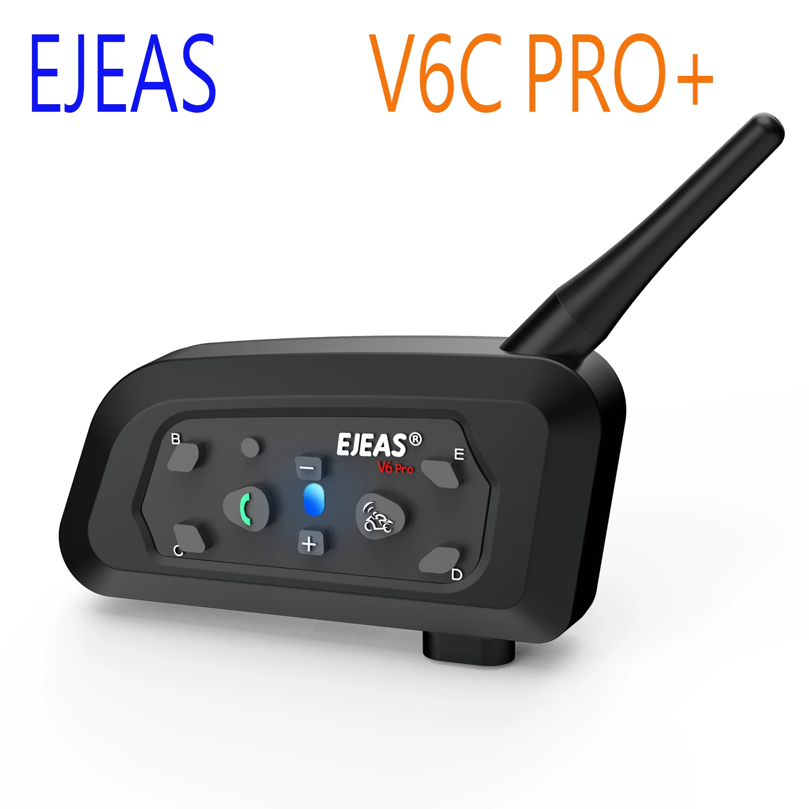 

EJEAS V6C PRO+ Football Referee Intercom Headset 6 User Communication Duplex Bluetooth Headphone Soccer Conference Interphone