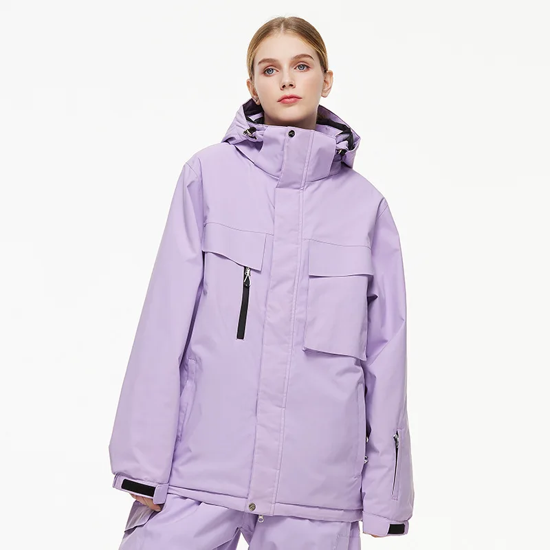 

New Ski Jacket Men's and Women's Snow Season Outdoor Windproof Waterproof Warm Snowboard Ski Suit