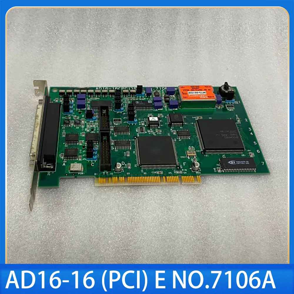 

Data acquisition card AD16-16 (PCI) E NO.7106A