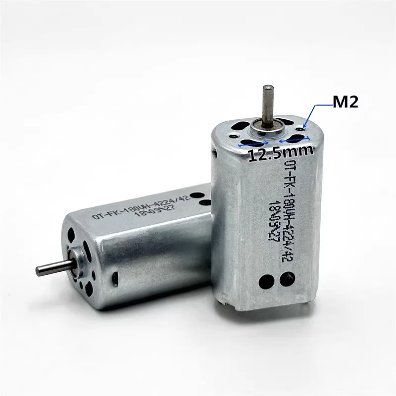 FK-180VH-4224 Mini 180 Motor DC 3V 3.7V 4.2V 20000RPM High Speed Carbon Brush Strong Magnetic Micro 20mm Motor DIY Toy Car Boat