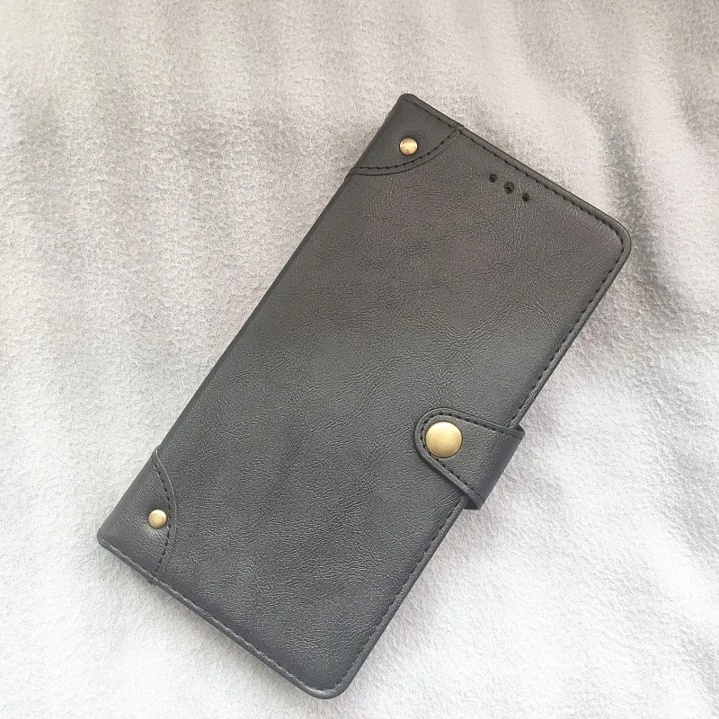 For Ulefone Rugone Xever 7/Xever 7 Pro Case PU Leather Retro Metal Buckle Case Cover Conque Fundas