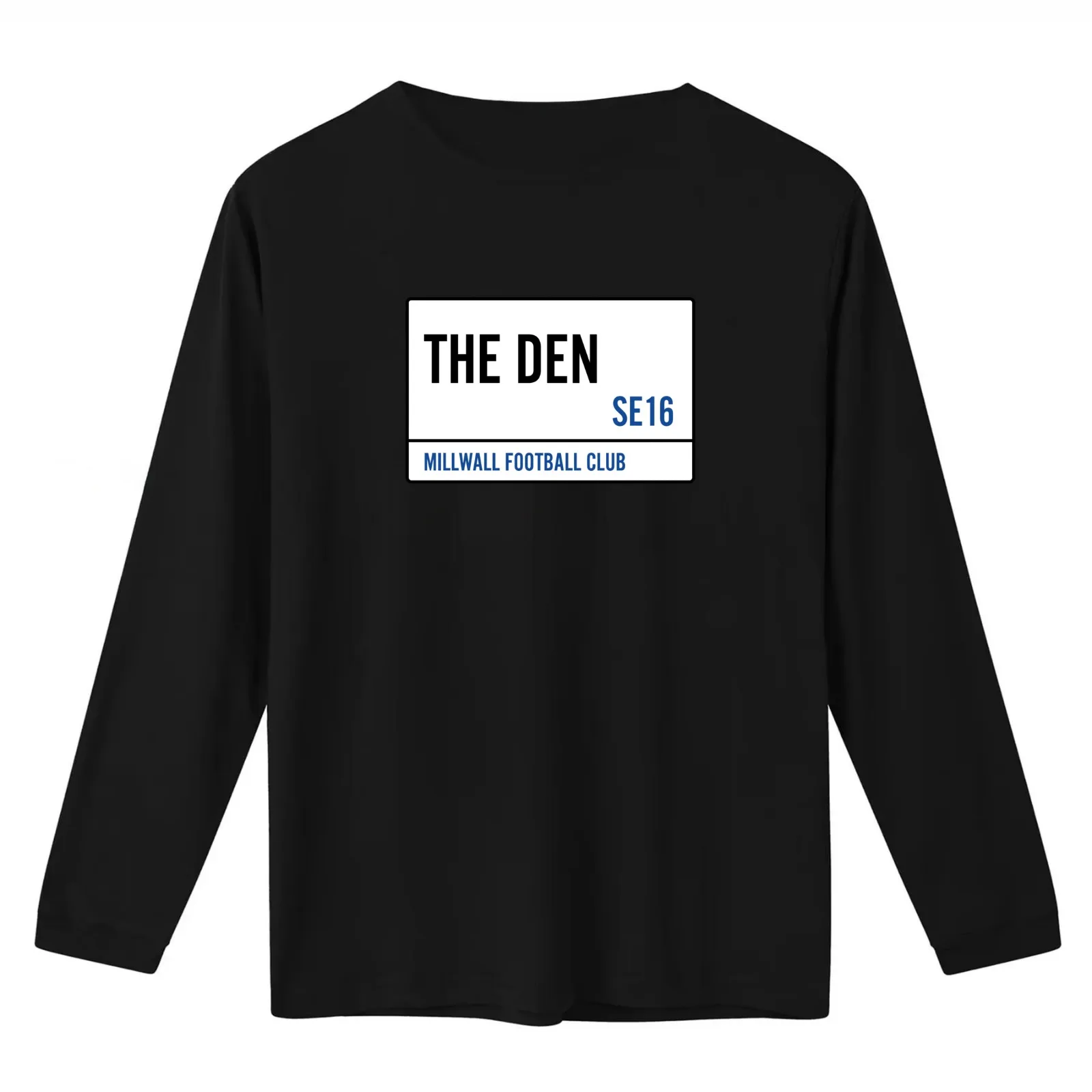 The Den Address Plate T-Shirt Summer Casual Cotton Tee Oversized Streetwear Tops Vintage Graphic Print Unisex Men Women