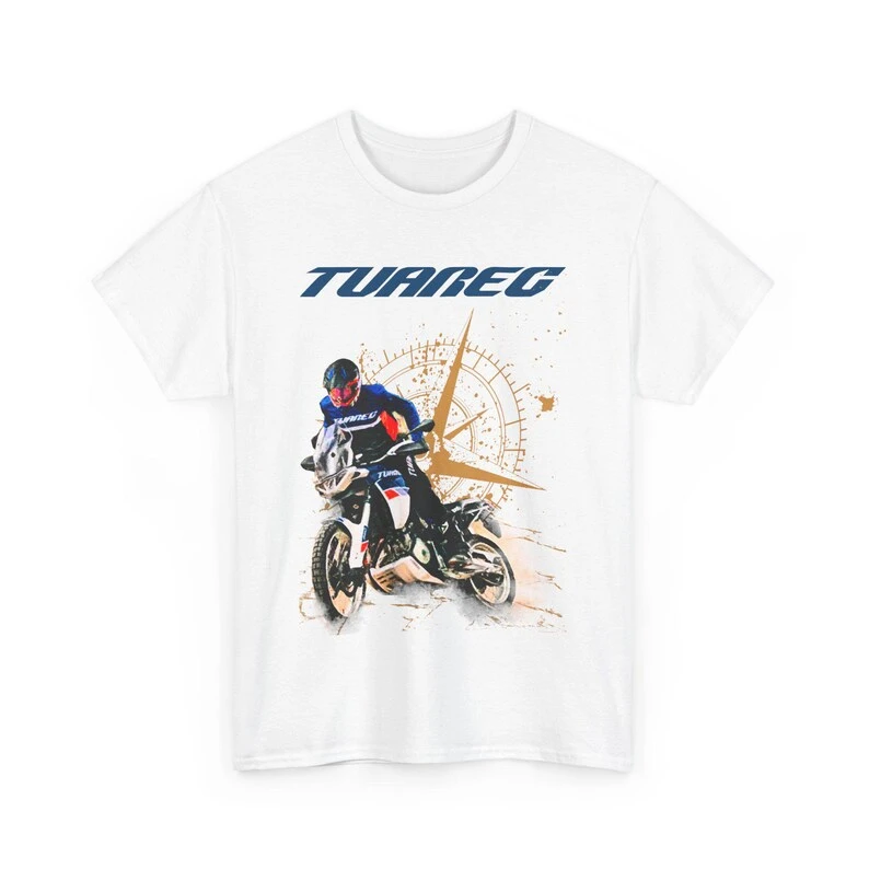 Best Tuareg 660 T Shirt The Stylish Italian Explorer Motorcycle Tee ADV Rider Graphic Top for Fans Off Cotton T-shirt Unisex