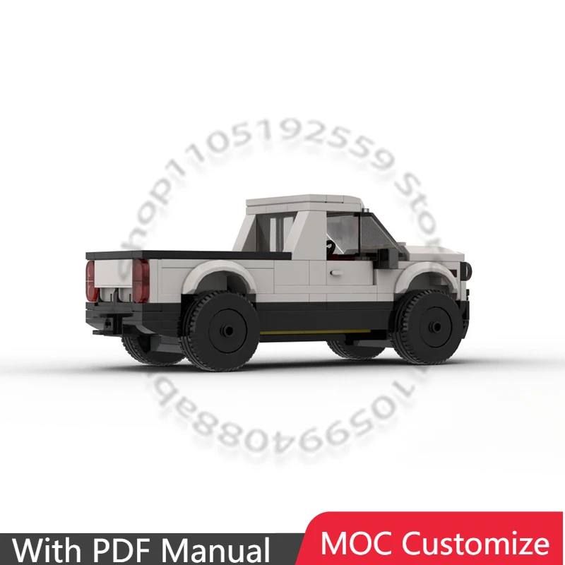 

161 деталь: Конструктор Supercar Slate (версия пикап) MOC, модульный, креативный дизайн, простая сборка, игрушка для детей, подарок