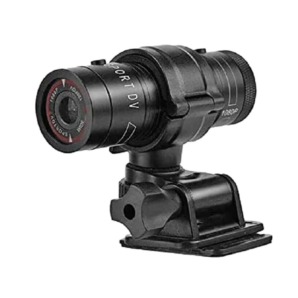 A93P F9 Mini Sports Camera 100W 1080P Outdoor Riding Motorcycle Helmet Sports DV Camera Video Waterproof Bicycle Camera