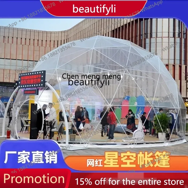 

Outdoor Star Room Restaurant Camp B & B Hotel Tent Transparent Ball Tent 1001