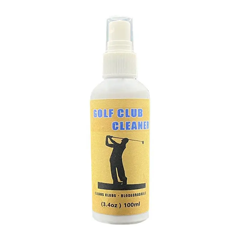 Golf Club Cleaner 100ml Mild Solution To Clean And Polish Golf Club Golf Club Maintenance Lidded Solution For Putters Drivers