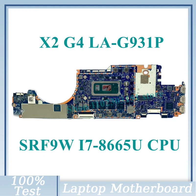 High Quality EPM20 LA-G931P With SRF9W I7-8665U CPU Mainboard For HP EIite X2 G4 Laptop Motherboard 100%Full Tested Working Well