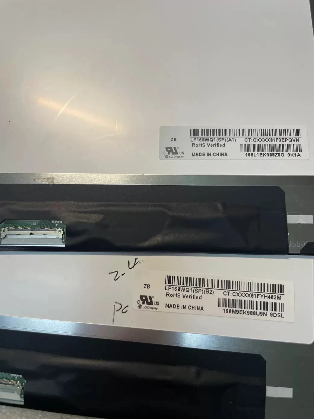 

16-дюймовый ЖК-дисплей 2560 × 1600 для LG Gram16 2021 15Z90N, ЖК-экран для ноутбука LP160WQ1 SPA1 LP160WQ1 SPB2