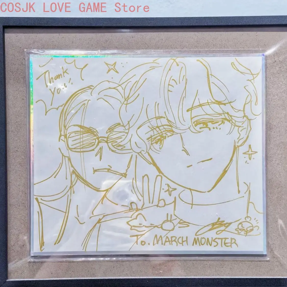 Game Alien Stage sua Hyuna Colored Paper Cartoon Shikishi Desktop Ornament Room Decor Fan Collection Birthday Gift