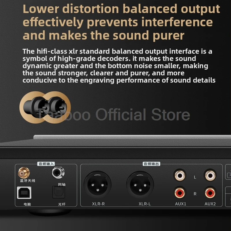 5.0 Bluetooth DAC Decoder SNR130dB Digital Converter ES9038 Chip DSD PCM Audio Decoders USB-PC OPT COAX Input For Home Theater - Image 3