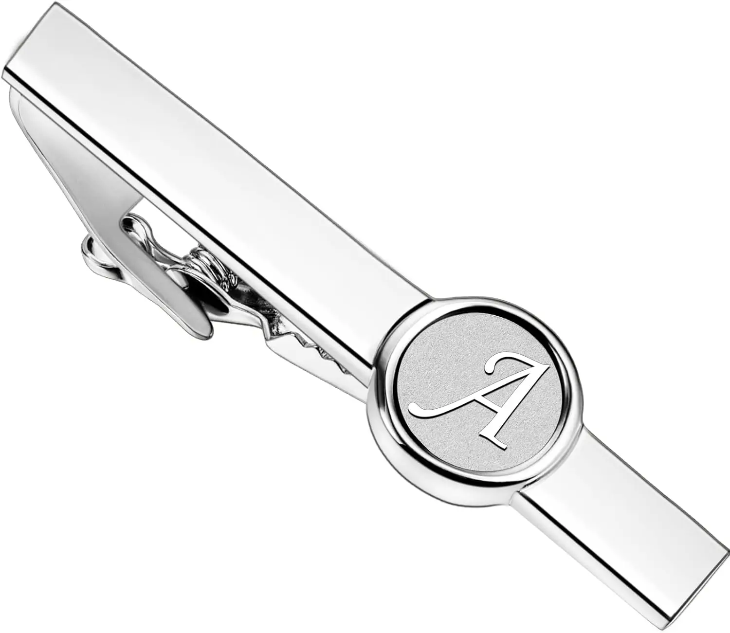 

Initial Tie Bar & Cufflinks Set - 26 Letter Options, Wedding & Business Accessory