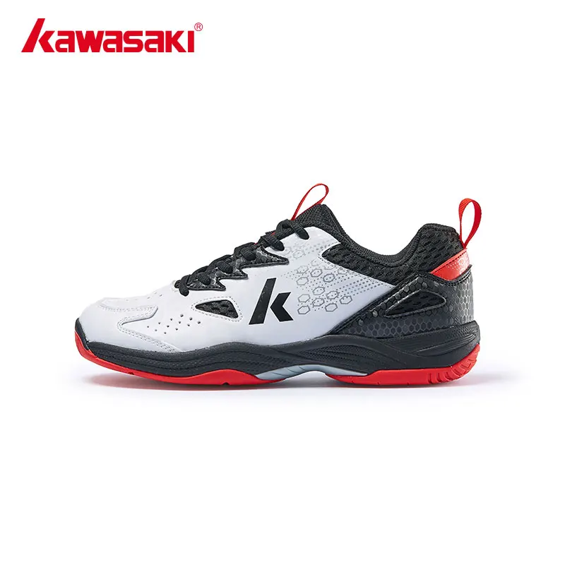 Kawasaki Brand New Badminton Shoes Mens Tennis Anti-twish Design Breathable Sport Shoes Male