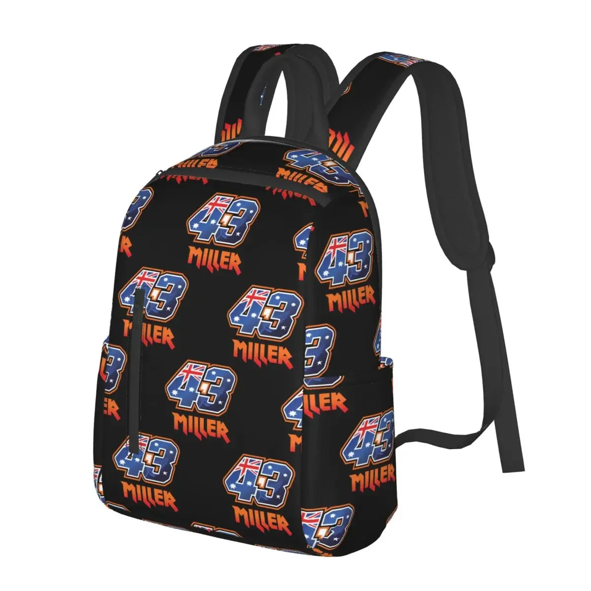Jack Miller Number  Student Backpack School Bag Hiking Travel Daypack for Boys Girls Bookbag Shoulder Bags