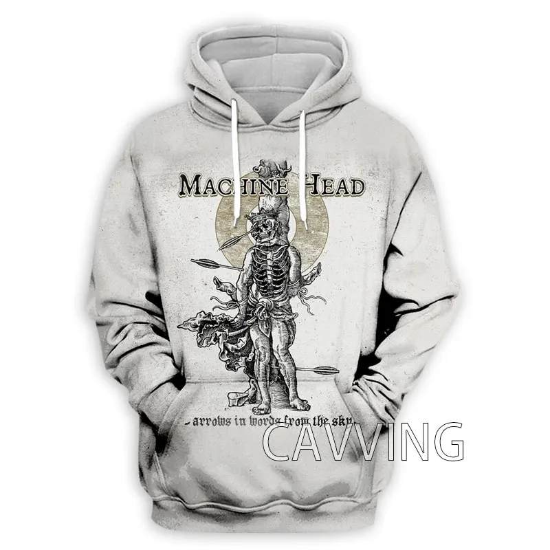 New Fashion Women/Men's 3D Print  Machine Head Rock  Hoodies Hooded Sweatshirts Harajuku Hoodie Sweatshirts Tops Clothing