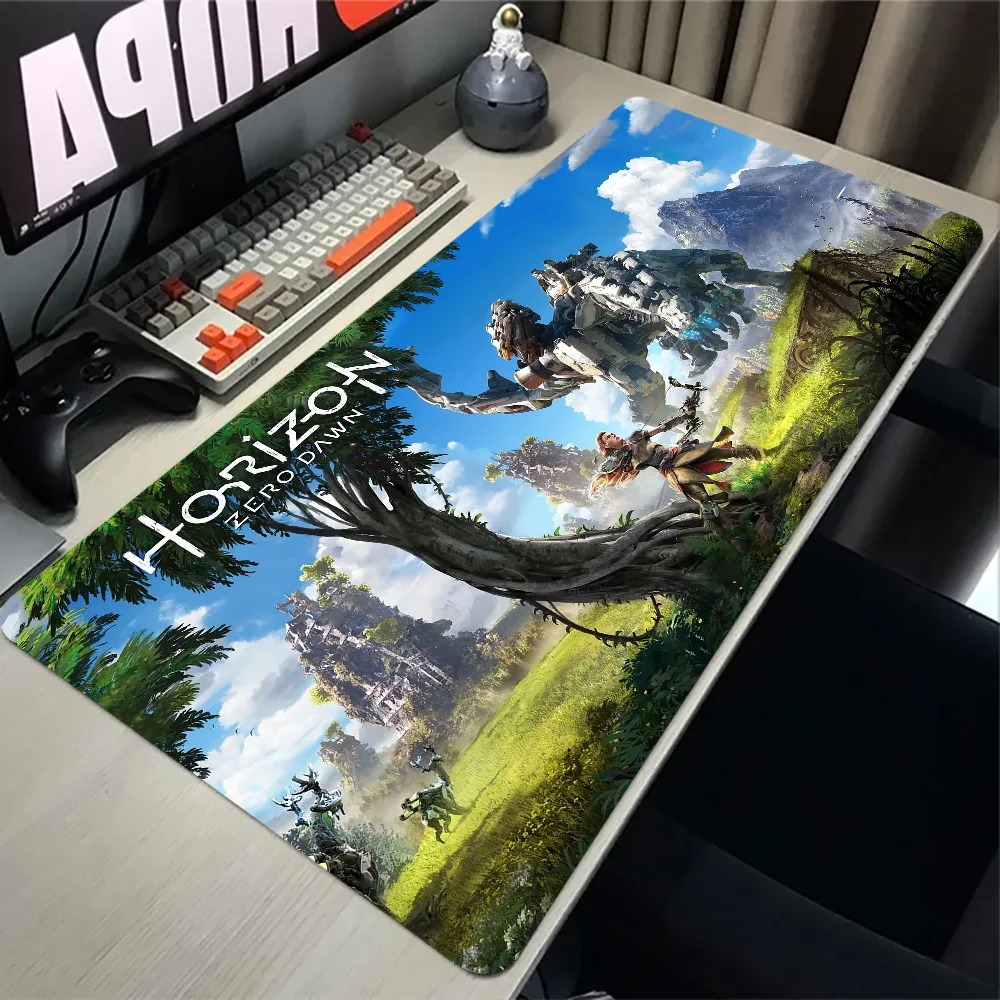 Computador HD Teclado Pad, Tapete De Mesa, Tapete De Ratos De Borracha, Tapete De Proteção Do Escritório, DIY Gaming Acessórios, Horizon Zero Dawn, XXL